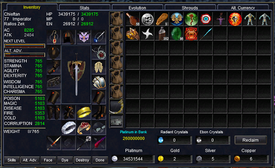 eq2 beta 88 slot bag